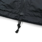 adidas 90s Descente Vintage Zip-Up Coach Jacket, Size L, Black Nylon