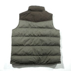Patagonia Slingshot Down Vest, Snap Button, XL, Brown, Western Style, 27571FA12