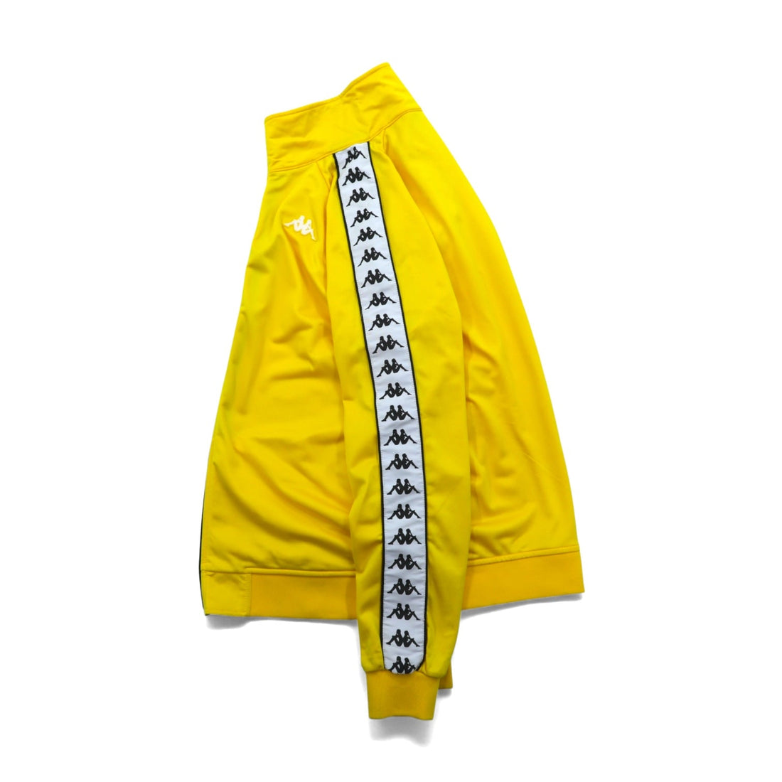 Kappa Track Jacket Jersey L Yellow 222 BANDA ANNISTON Sideline Tape Logo 3502050 Unused