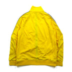 Kappa Track Jacket Jersey L Yellow 222 BANDA ANNISTON Sideline Tape Logo 3502050 Unused