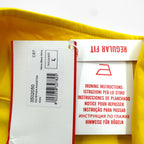 Kappa Track Jacket Jersey L Yellow 222 BANDA ANNISTON Sideline Tape Logo 3502050 Unused
