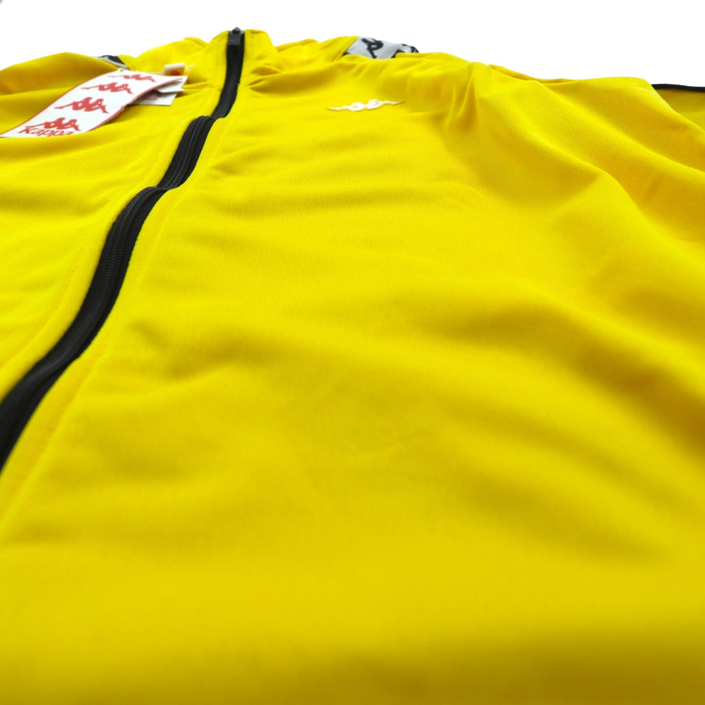 Kappa Track Jacket Jersey L Yellow 222 BANDA ANNISTON Sideline Tape Logo 3502050 Unused