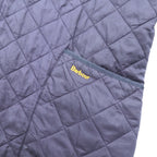 Barbour キルティングジャケット LIDDESDALE JACKET XL ネイビー 襟コーデュロイ 中綿 MQU0001NY91