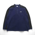 THE NORTH FACE ハーフジップ プルオーバー フリースジャケット XL ネイビー TKA100 A436