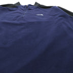 THE NORTH FACE ハーフジップ プルオーバー フリースジャケット XL ネイビー TKA100 A436