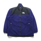 THE NORTH FACE Denali Jacket GORE-TEX Fleece XL Drawcord Navy Waterproof Nylon Switching