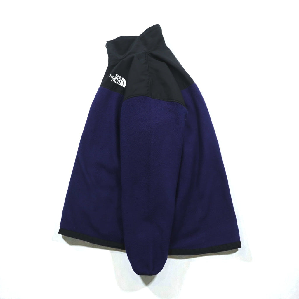 THE NORTH FACE Denali Jacket GORE-TEX Fleece XL Drawcord Navy Waterproof Nylon Switching