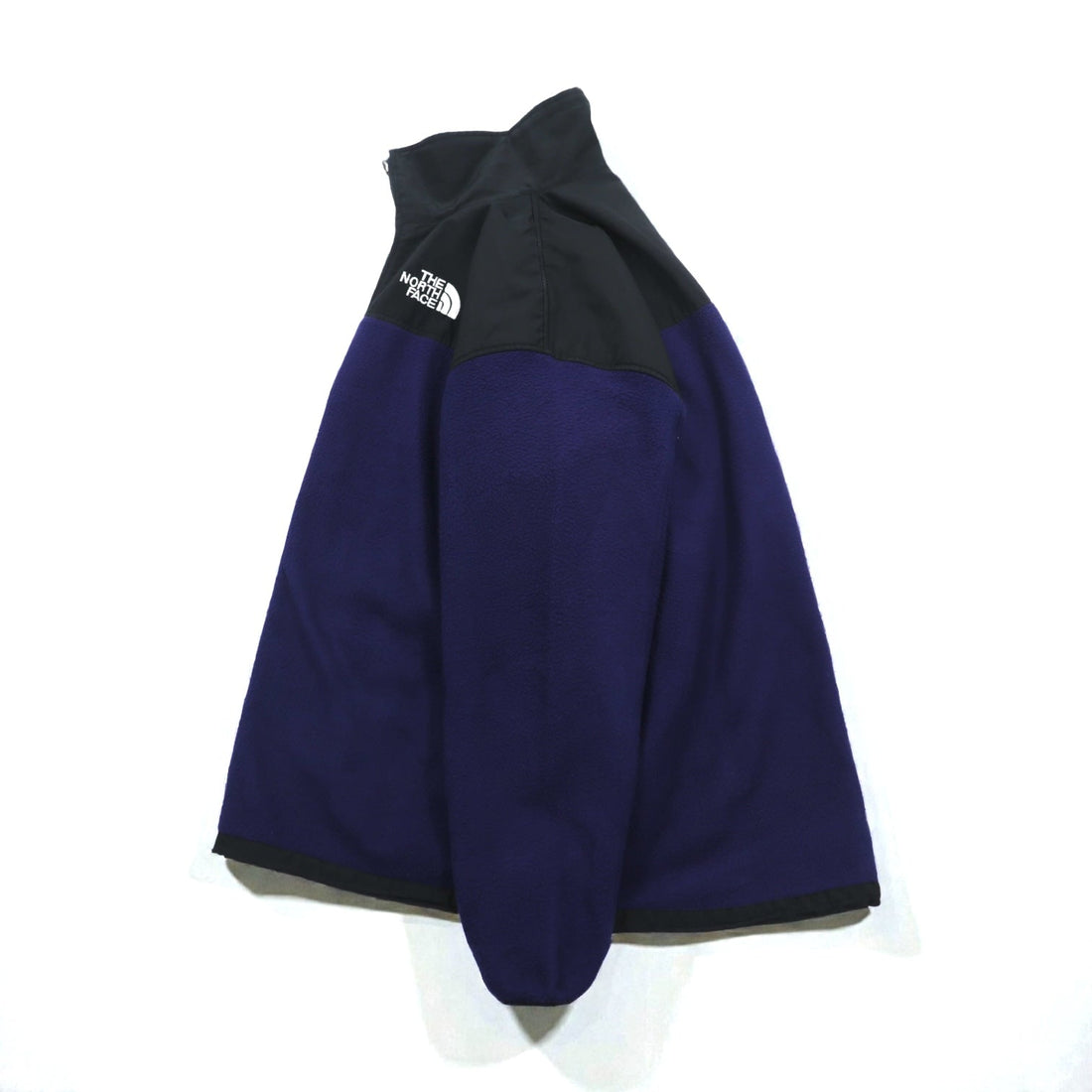 THE NORTH FACE Denali Jacket GORE-TEX Fleece XL Drawcord Navy Waterproof Nylon Switching