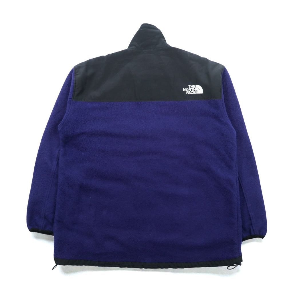 THE NORTH FACE Denali Jacket GORE-TEX Fleece XL Drawcord Navy Waterproof Nylon Switching