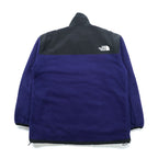 THE NORTH FACE Denali Jacket GORE-TEX Fleece XL Drawcord Navy Waterproof Nylon Switching