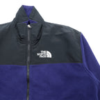 THE NORTH FACE Denali Jacket GORE-TEX Fleece XL Drawcord Navy Waterproof Nylon Switching