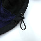 THE NORTH FACE Denali Jacket GORE-TEX Fleece XL Drawcord Navy Waterproof Nylon Switching