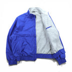 80s Canada Vintage Windbreaker Jacket ナイロンジャケットThinsulate 中綿 XL フリースライナー ブルー 80年代 カナダ製
