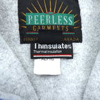 80s Canada Vintage Windbreaker Jacket ナイロンジャケットThinsulate 中綿 XL フリースライナー ブルー 80年代 カナダ製