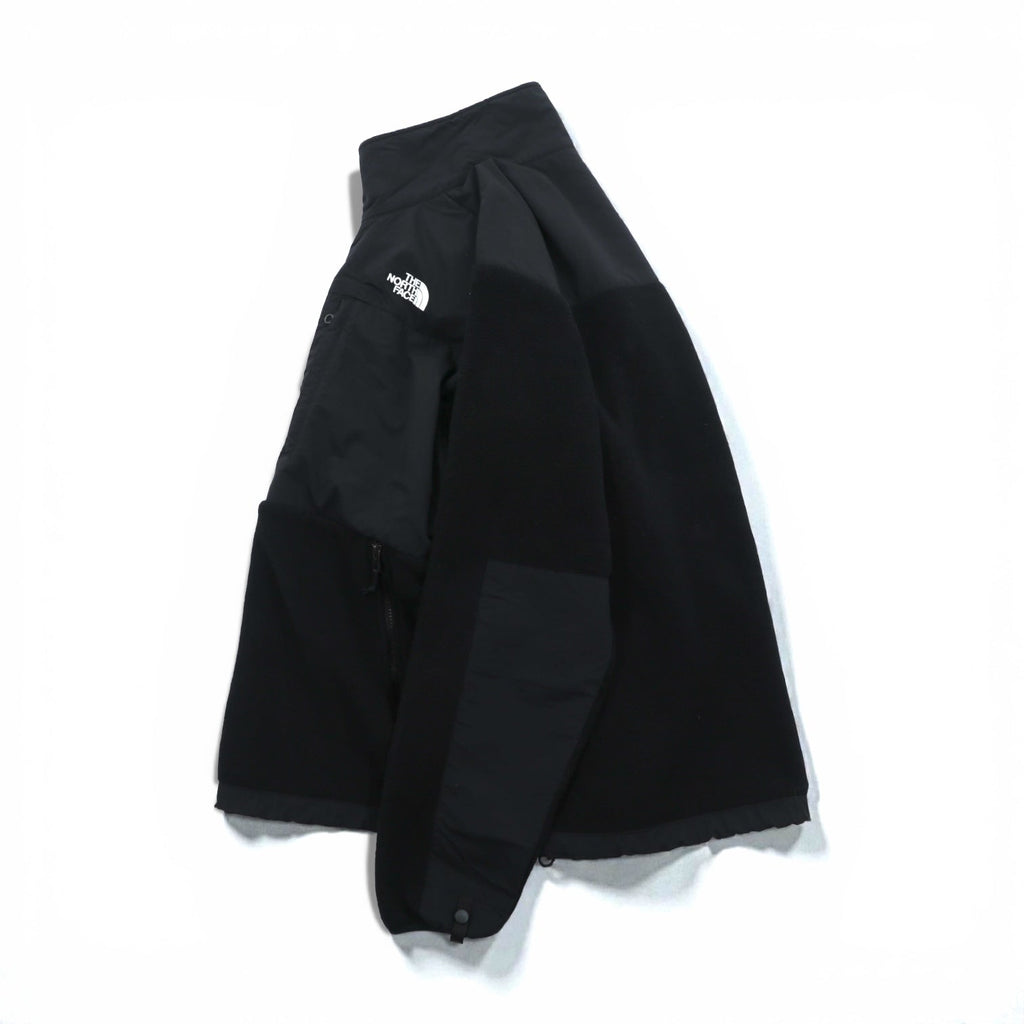 THE NORTH FACE Denali Jacket POLARTEC Fleece L Black Nylon Switching Drawcord
