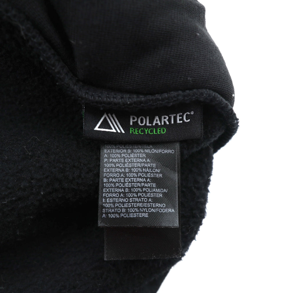 THE NORTH FACE Denali Jacket POLARTEC Fleece L Black Nylon Switching Drawcord