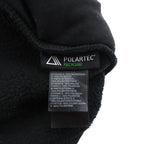 THE NORTH FACE Denali Jacket POLARTEC Fleece L Black Nylon Switching Drawcord