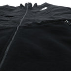 THE NORTH FACE Denali Jacket POLARTEC Fleece L Black Nylon Switching Drawcord