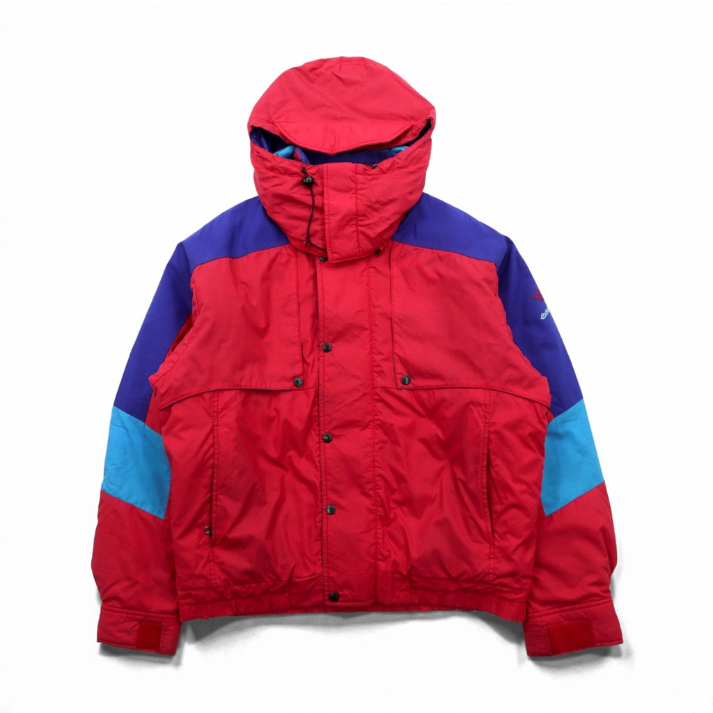 THE NORTH FACE 90s Made in USA EXTREME Padded Down Jacket, Medium, Red Nylon