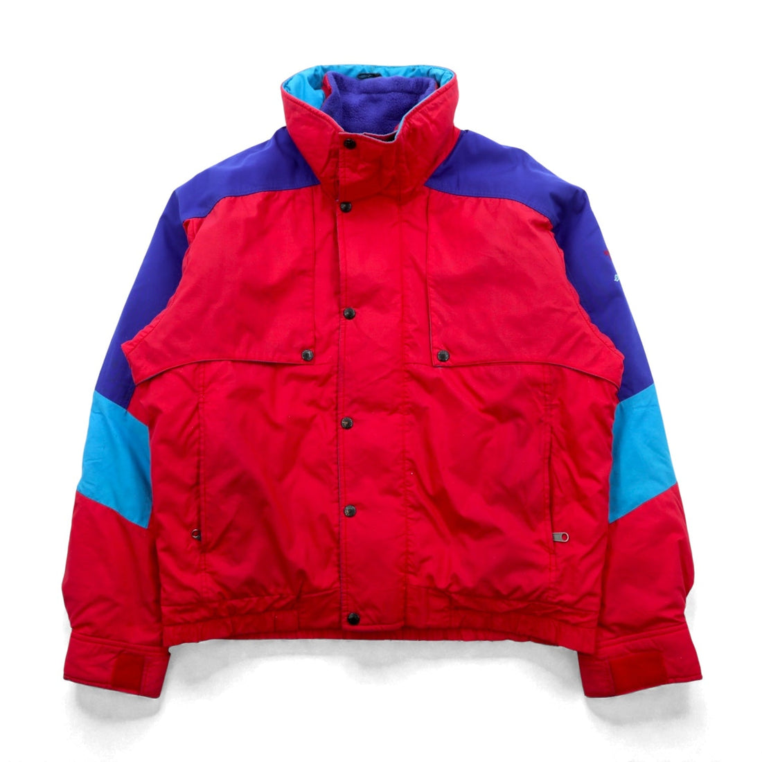 THE NORTH FACE 90s Made in USA EXTREME Padded Down Jacket, Medium, Red Nylon