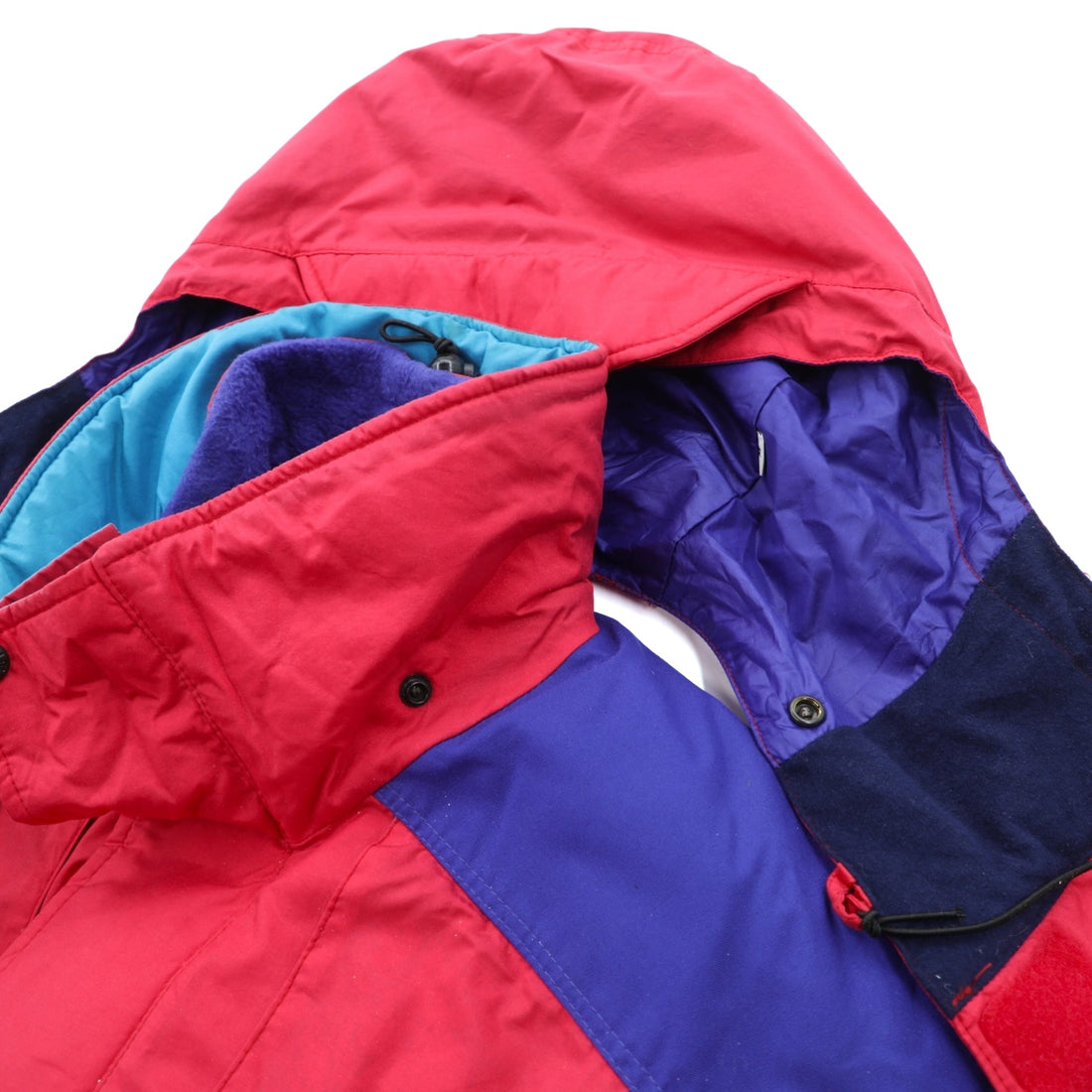 THE NORTH FACE 90s Made in USA EXTREME Padded Down Jacket, Medium, Red Nylon