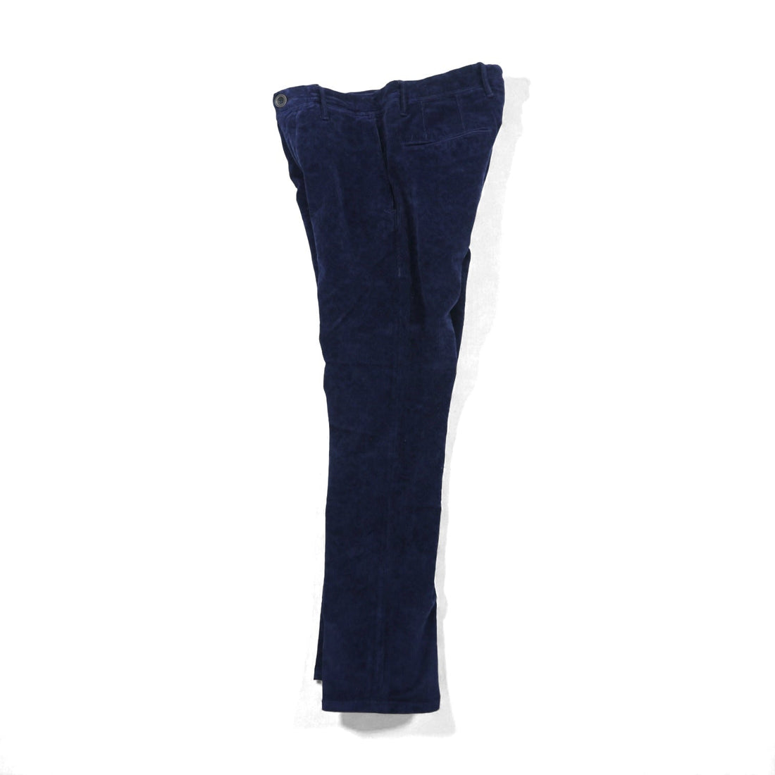 INCOTEX Floral Corduroy Slacks Chino Pants, Medium, Navy, A20X0, Made in Romania