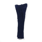 INCOTEX Floral Corduroy Slacks Chino Pants, Medium, Navy, A20X0, Made in Romania