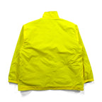 LACOSTE 90年代 リバーシブル ナイロンジャケット フリースジャケット XL ドローコード ジップアップ スタンドカラー