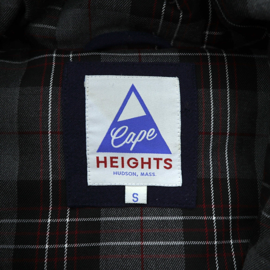 International Gallery BEAMS Exclusive Cape HEIGHTS Down Jacket, Size S, Navy, Double Zip Duffle, Landis WOOL, CH9111818