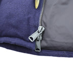 International Gallery BEAMS Exclusive Cape HEIGHTS Down Jacket, Size S, Navy, Double Zip Duffle, Landis WOOL, CH9111818