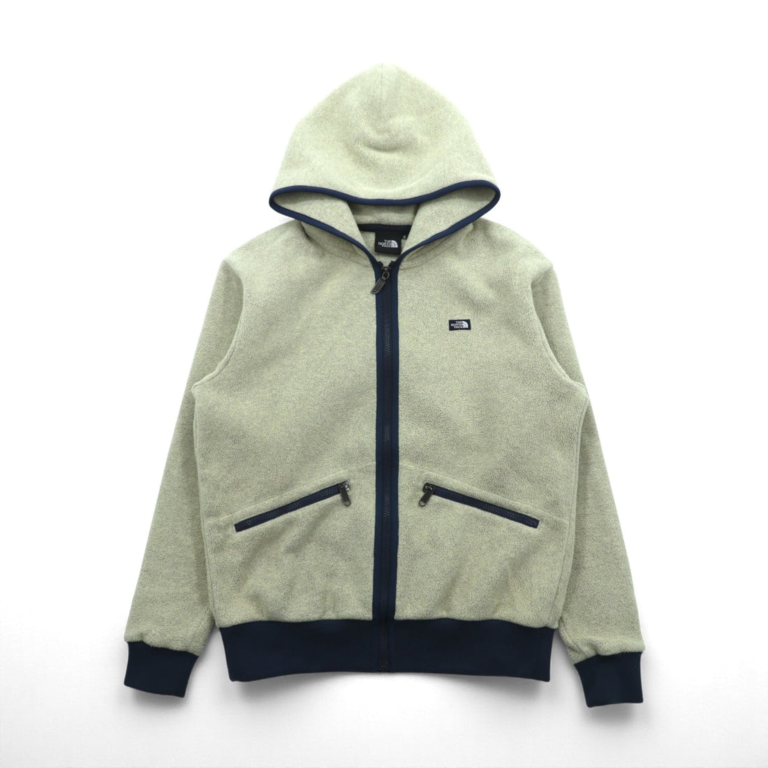 THE NORTH FACE Fleece Jacket Zip Hoodie S Oatmeal ARMADILLA FullZip NA61831