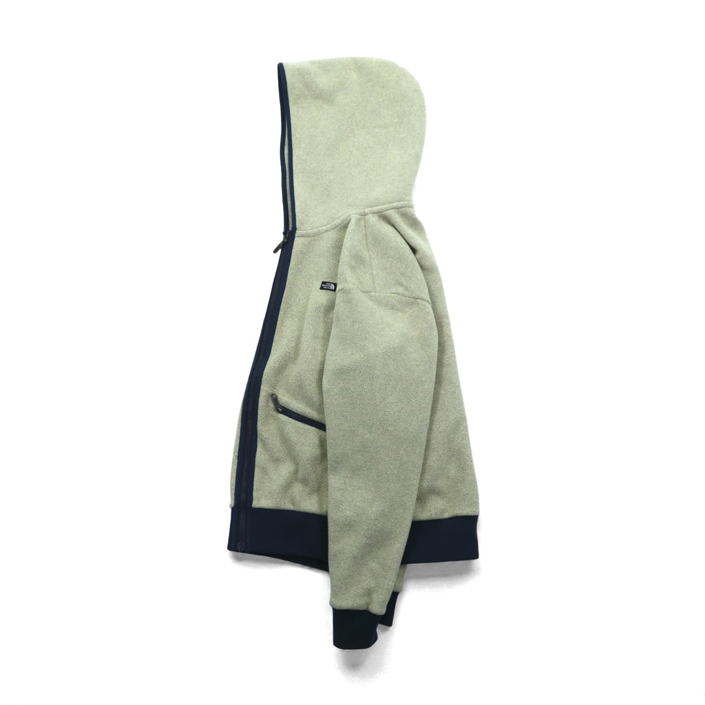 THE NORTH FACE フリースジャケット ジップパーカー S オートミール ARMADILLA FullZip Hoodie NA61831