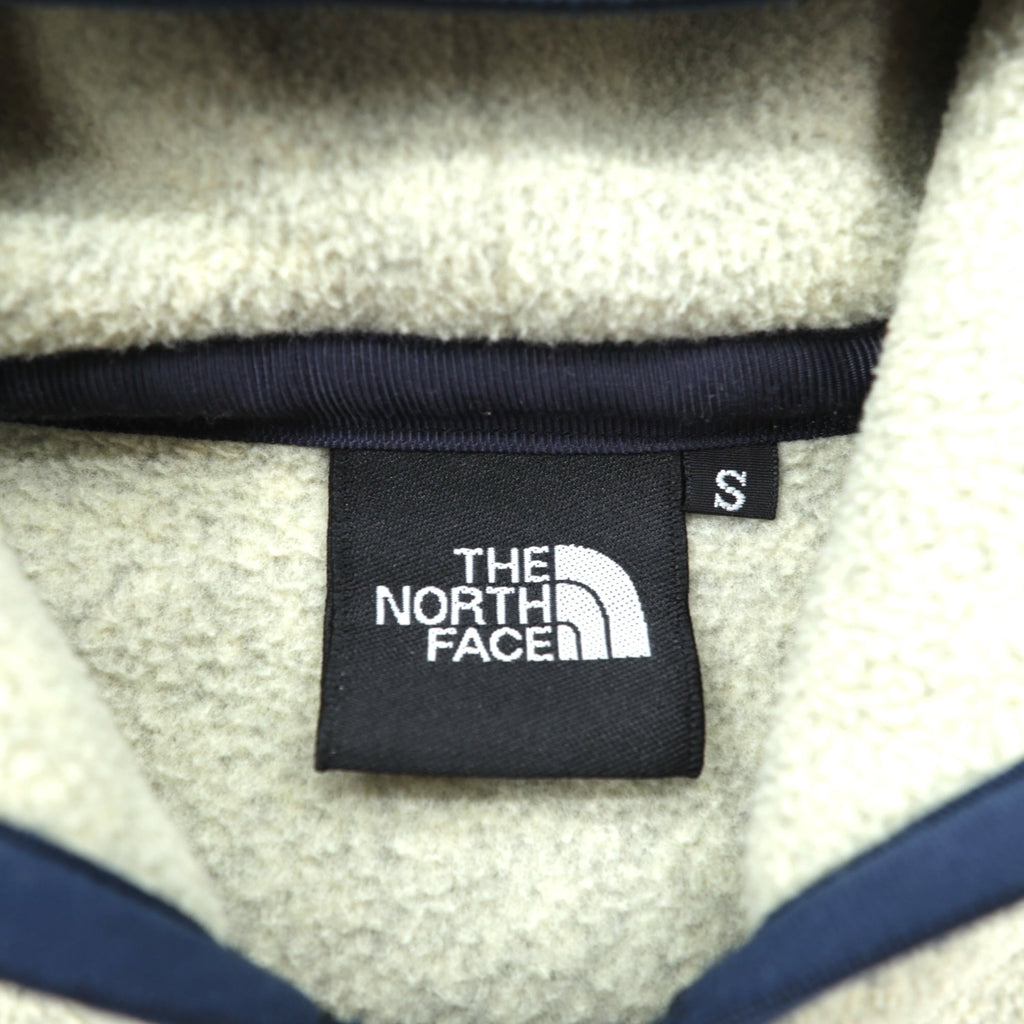 THE NORTH FACE フリースジャケット ジップパーカー S オートミール ARMADILLA FullZip Hoodie NA61831