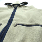THE NORTH FACE フリースジャケット ジップパーカー S オートミール ARMADILLA FullZip Hoodie NA61831