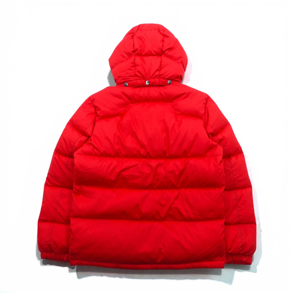 Polo Ralph Lauren Performance Down Jacket, Medium, Red Nylon, Small Pony, Detachable Hood