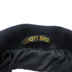 Schott Made in USA 10-Button Pea Coat, Medium, Navy Wool, U.S.740N, Style No. 7118