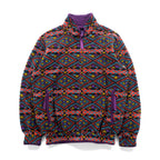 TARAS BOULBA 90s POLARTEC Allover Pattern Fleece Jacket L Multicolor Made in Japan