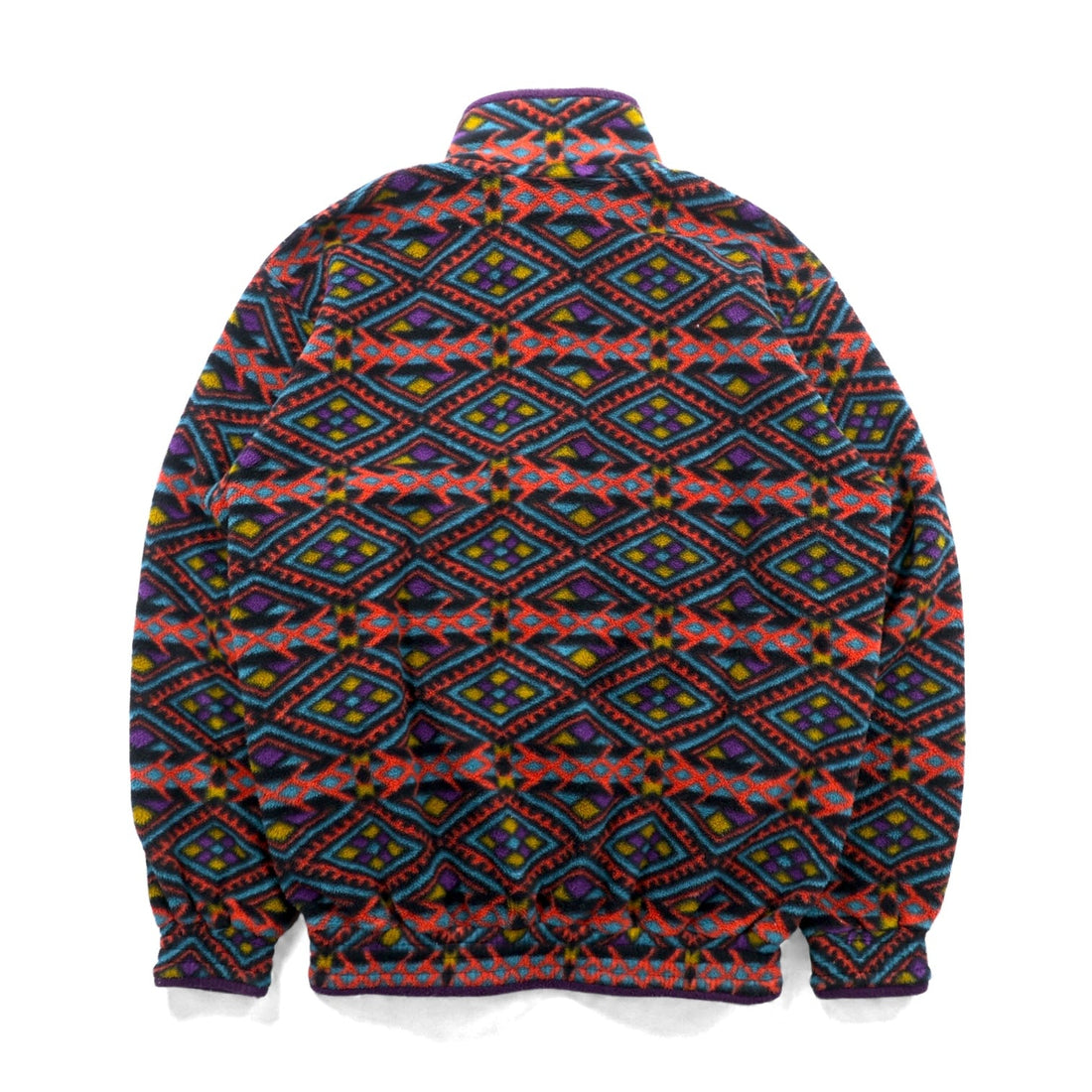 TARAS BOULBA 90s POLARTEC Allover Pattern Fleece Jacket L Multicolor Made in Japan