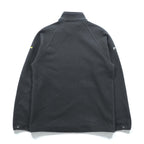 Polo Ralph Lauren 90s Full Zip Fleece Jacket M Gray Stand Collar Kangaroo Pocket