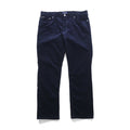 Polo Ralph Lauren Corduroy Chino Pants Slacks L Navy TALON Zip Leather Patch