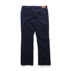 Polo Ralph Lauren Corduroy Chino Pants Slacks L Navy TALON Zip Leather Patch