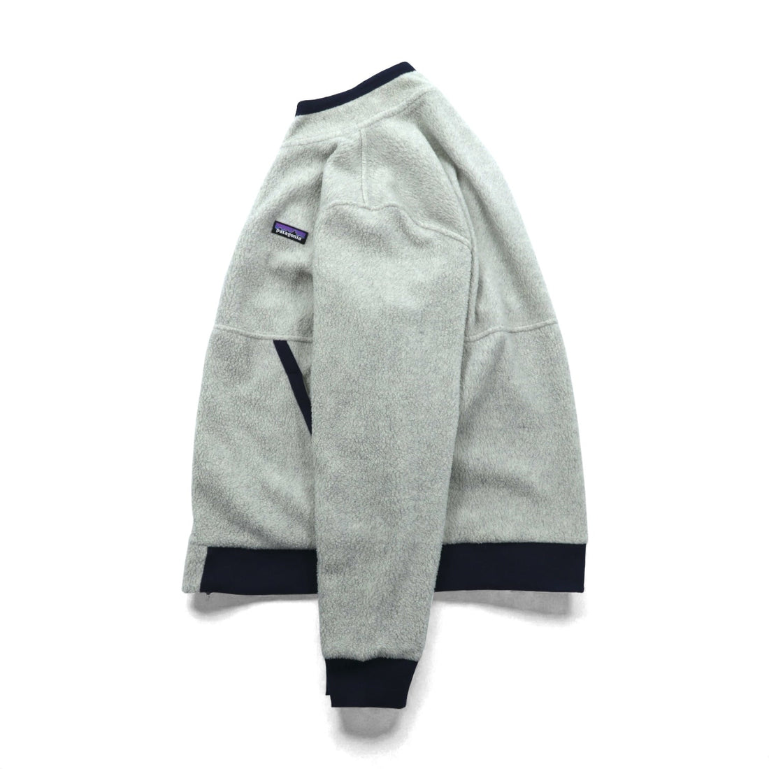 Patagonia シアーリング フルジップ ボア フリースジャケット M  オートミール ポリエステル 26125