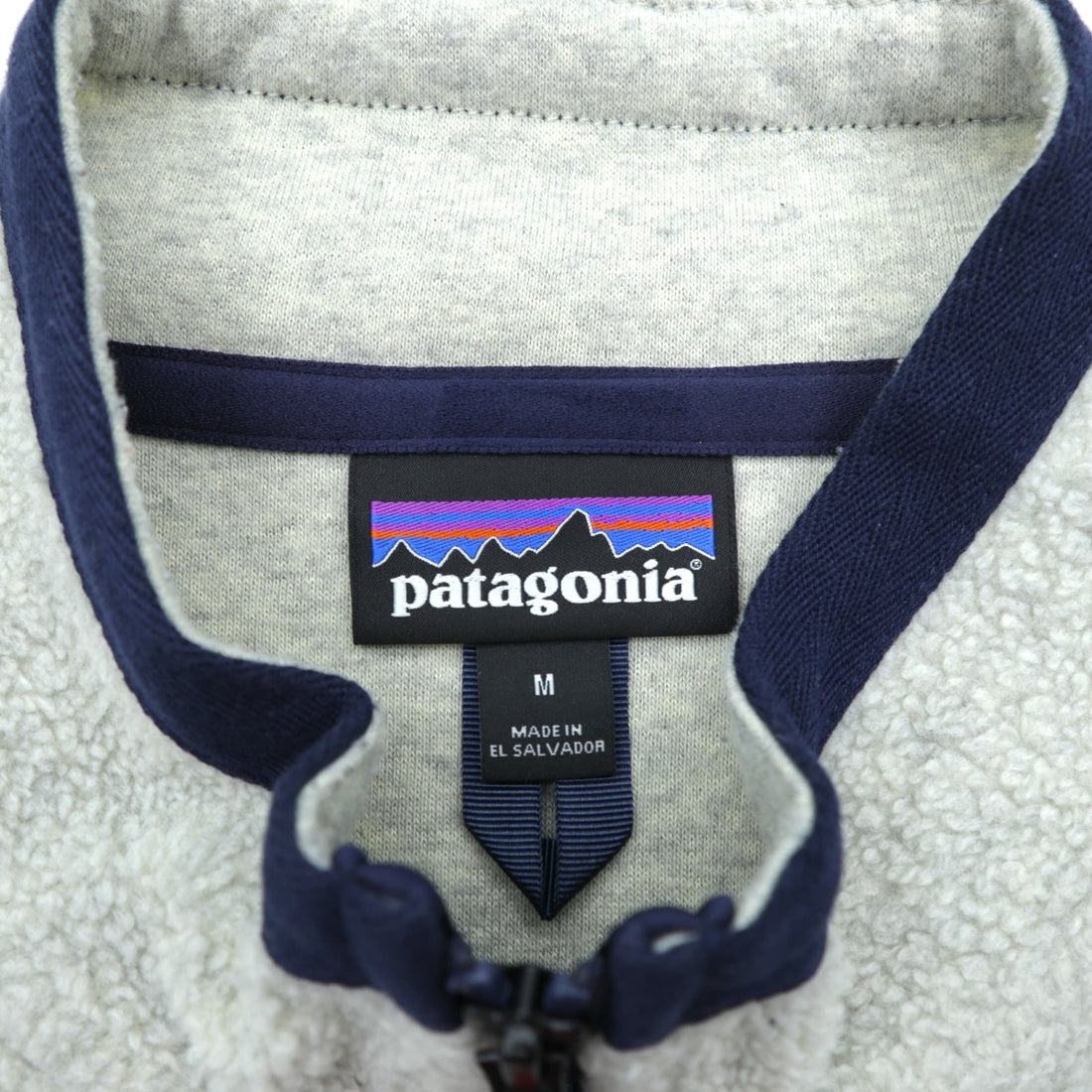 Patagonia シアーリング フルジップ ボア フリースジャケット M  オートミール ポリエステル 26125