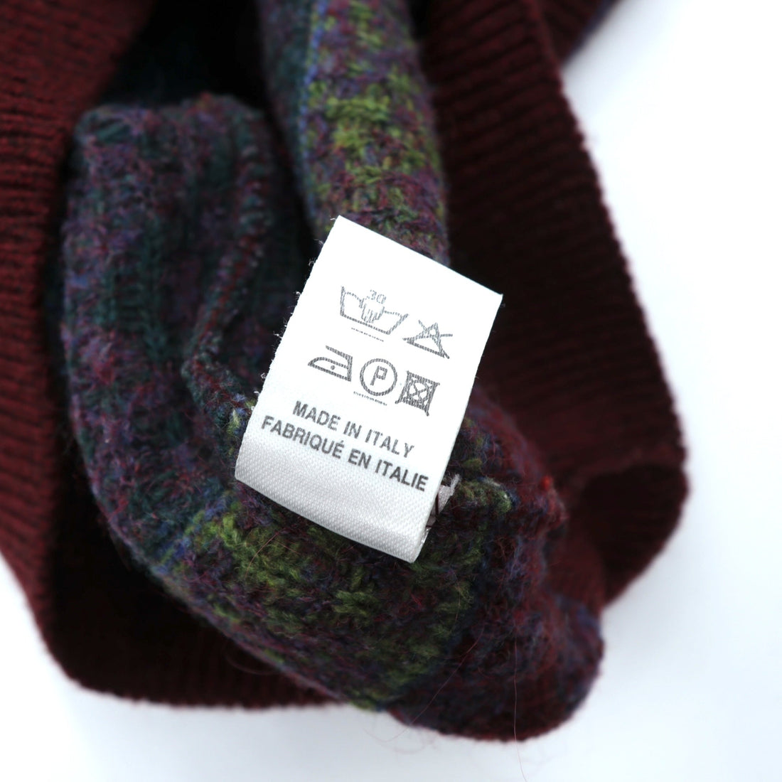 90s Italy Vintage Jacquard Knitwear GIORGIO ALLAN 総柄 フェアアイル ニット セーター XL ウール 羊毛 アルパカ混 90年代 イタリア製