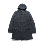 BARNEYS NEW YORK ダッフルコート XL グレー ウール トグルボタン フード付き