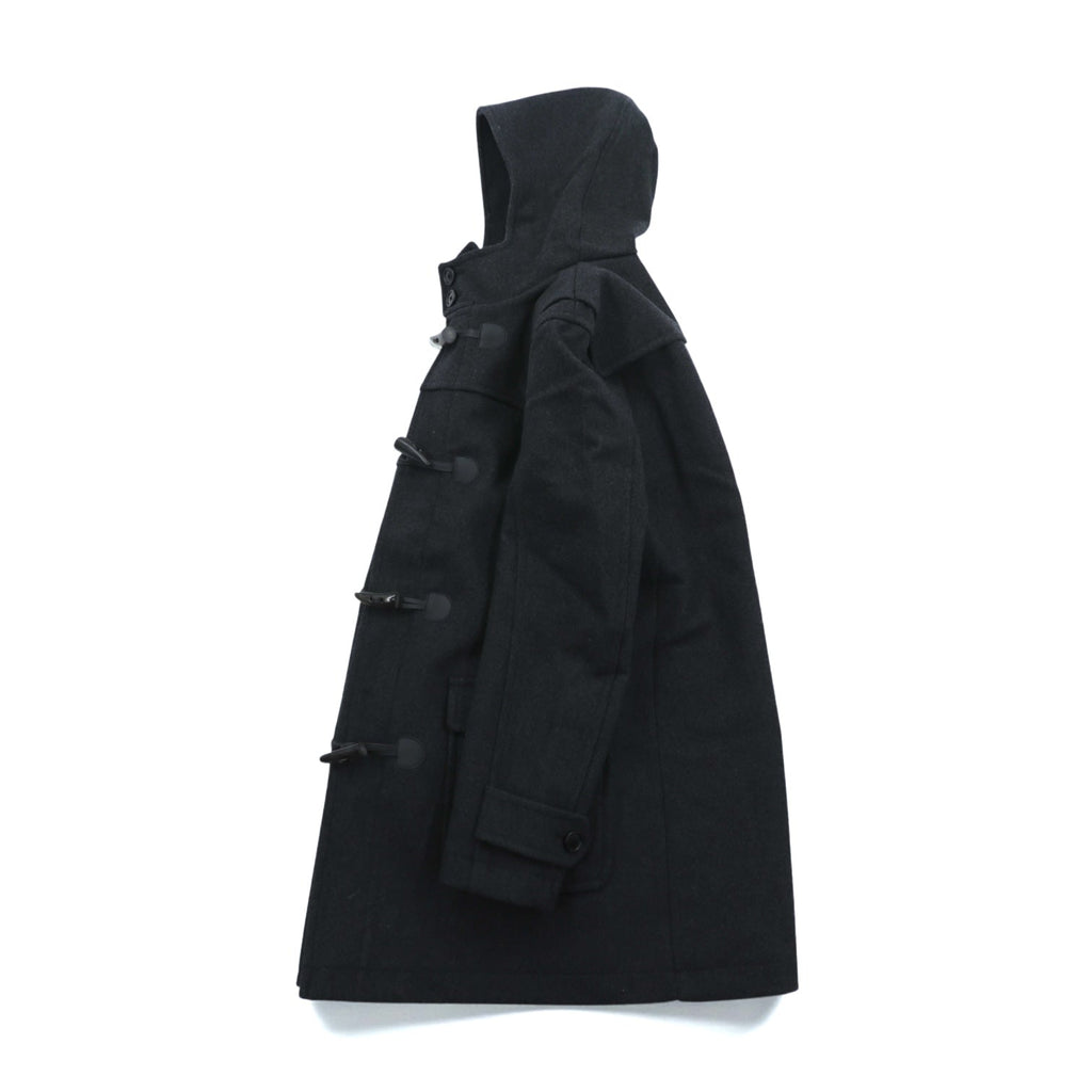 BARNEYS NEW YORK ダッフルコート XL グレー ウール トグルボタン フード付き