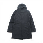 BARNEYS NEW YORK ダッフルコート XL グレー ウール トグルボタン フード付き