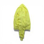 J.C.PENNEY 80s Vintage Knit Cardigan L Yellow The FOX Collection