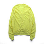 J.C.PENNEY 80s Vintage Knit Cardigan L Yellow The FOX Collection