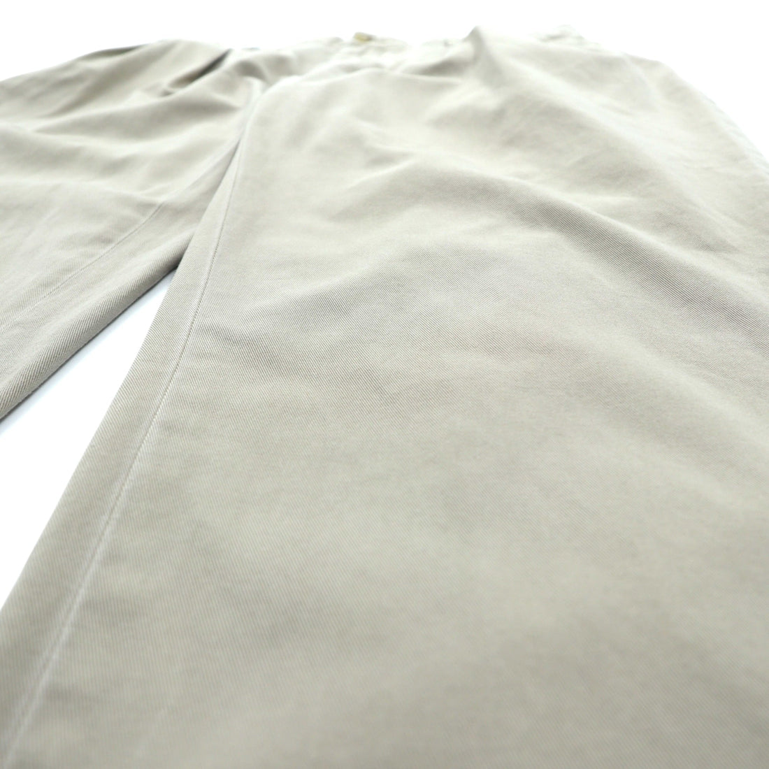 Polo Ralph Lauren Chino Pants, 2-pleat Wide Tapered, Slacks, Large, Beige, Classic Fit, Pleated